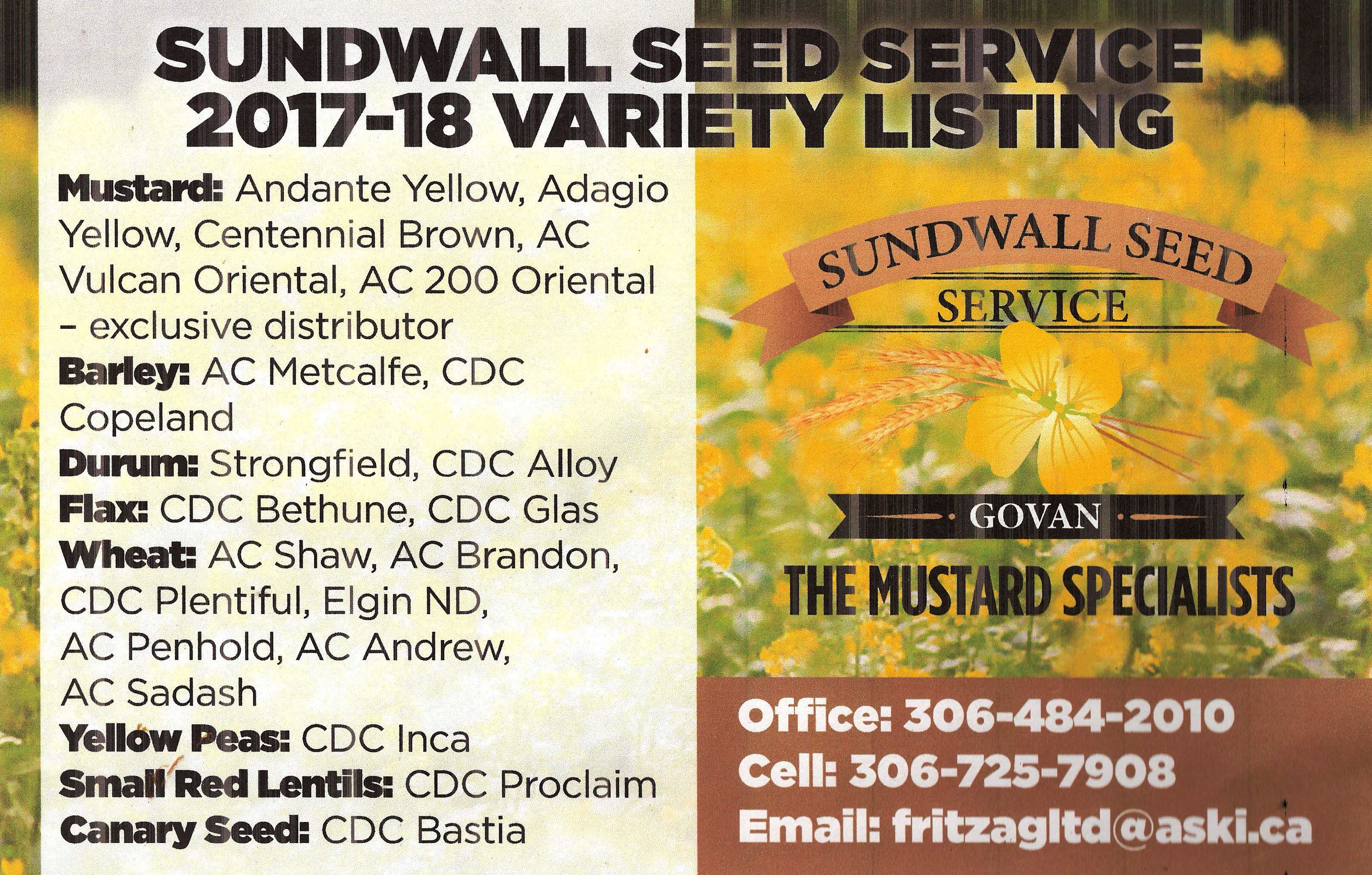 Sundwall Seed Service image 1